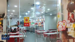 Fast-food outlet at Ikeja shopping mall